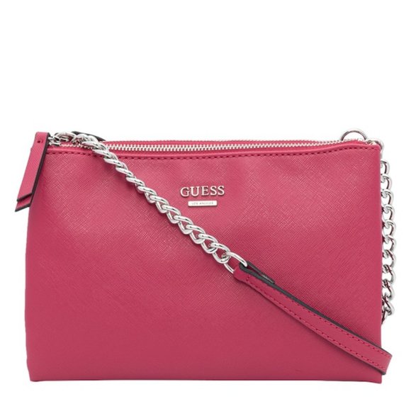 GUESS KALEI CROSSBODY ,COLOUR: ORCHID - Picture 1 of 5
